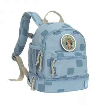 Lassig Mochila mini Pattern Party Blue