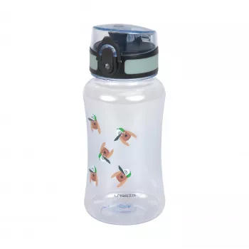LASSIG Botella de tritán 420 ml Tiny Team Dog menta/azul