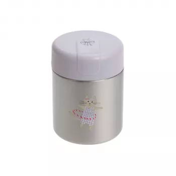 Lassig Tarro de comida - Termo de almuerzo 315 ml Tiny Team Kitten