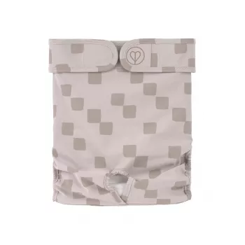 PALOPA Pañal reutilizable para perros para celo e incontinencia, Glan Taupe, talla L
