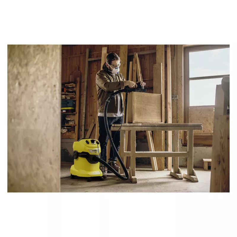Kärcher WD 4 P V-20/5/22 Aspirador de Agua y Polvo 20 L, 1000 W