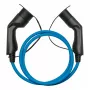 KABELMEISTER Cable de carga para VE Modo 3, conector Type 2 macho a hembra, trifásico, 16A, 11kW, azul, 7,5m