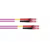 Kabelmeister Cable de conexión de fibra óptica multimodo OM4 Duplex LC/LC 3m