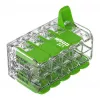 Conector WAGO 221-430 COMPACT 2 conductores, 0,2-4 mm², 15 unidades, Green Range