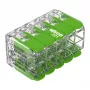 Conector WAGO 221-430 COMPACT 2 conductores, 0,2-4 mm², 15 unidades, Green Range