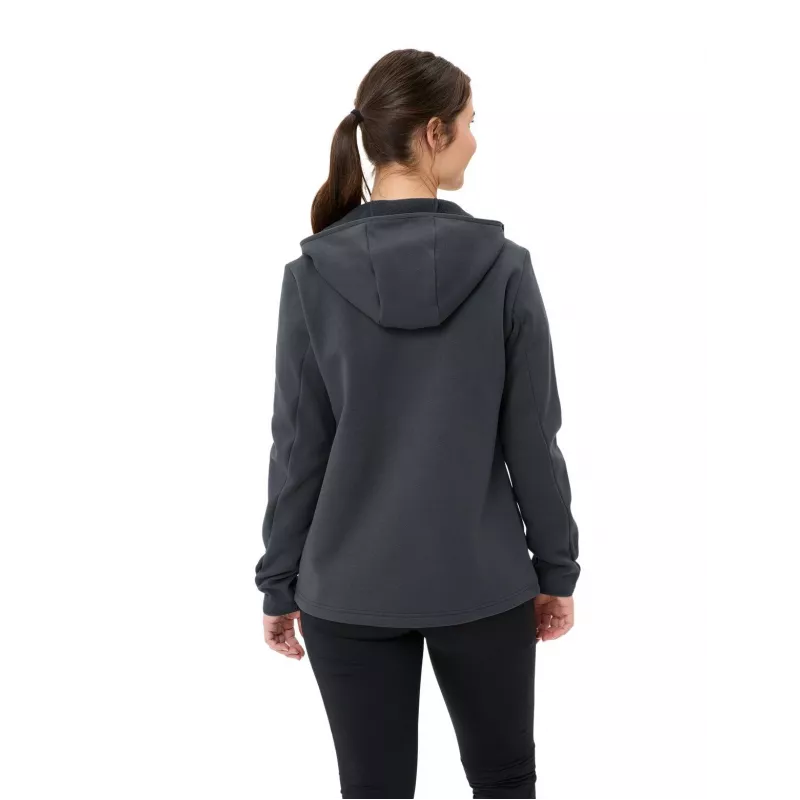 Vaude Idris Fleece Hoody mujer - Phantom Black, talla S