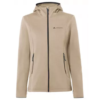 Sudadera con capucha de forro polar Vaude Idris para mujer Linen talla M