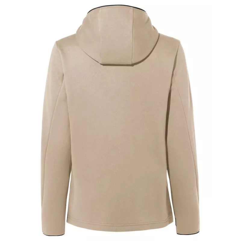 Sudadera con capucha de forro polar Vaude Idris para mujer Linen talla M