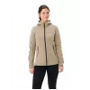 Sudadera con capucha de forro polar Vaude Idris para mujer Linen talla M