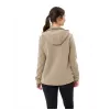 Sudadera con capucha de forro polar Vaude Idris para mujer Linen talla M