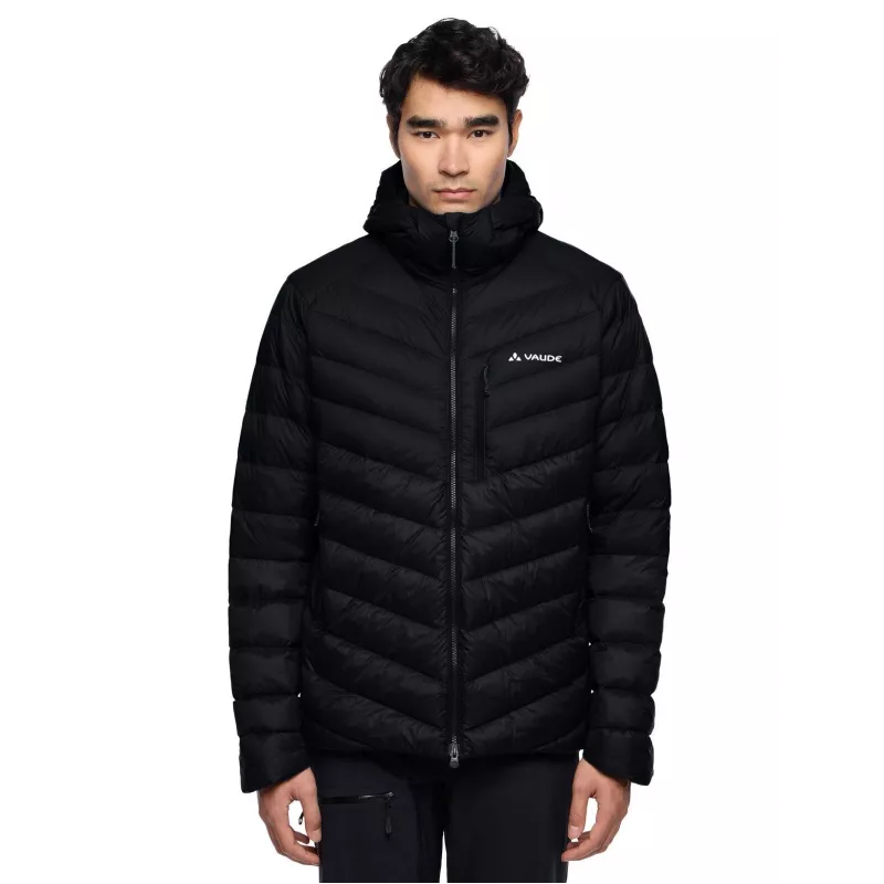 Chaqueta de plumón con capucha Vaude Monviso - negro, talla L
