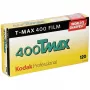 Kodak TMY 400 T-Max 120 película negativa en blanco y negro, pack de 5 rollos
