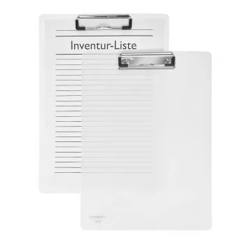 FolderSys Carpeta con pinza A4 Transparente