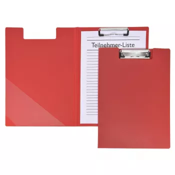 FolderSys Carpeta con pinza A4 Roja