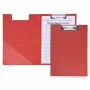 FolderSys Carpeta con pinza A4 Roja