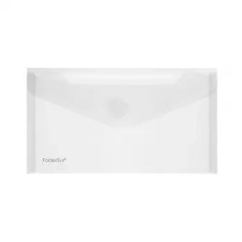 FolderSys Funda de documentos DIN largo Transparente pack de 10
