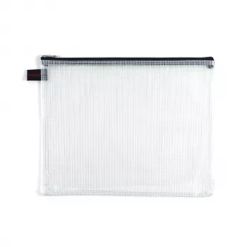 FolderSys Carpeta con cremallera B5 Transparente
