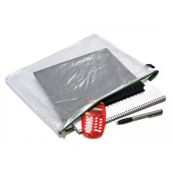 FolderSys Bolsa con cremallera B4 Transparente PVC 0,2 mm