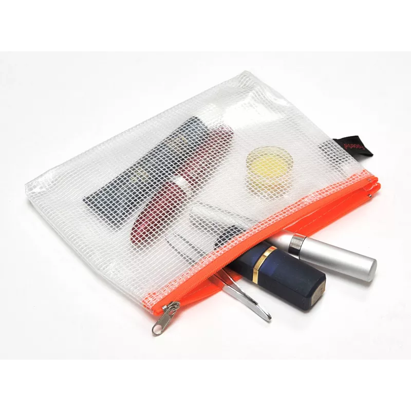 FolderSys Bolsa con cremallera A6 Transparente PVC 0,2 mm