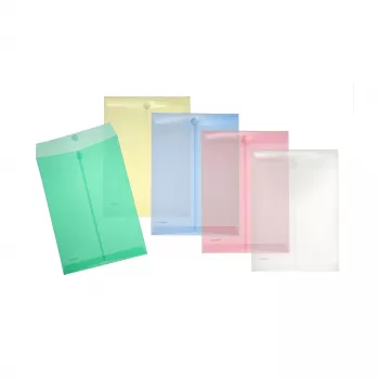FolderSys 10 fundas de documentos Surtidos lisos A4