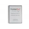 FolderSys Carpeta de presentación A4 Negra 20 bolsas