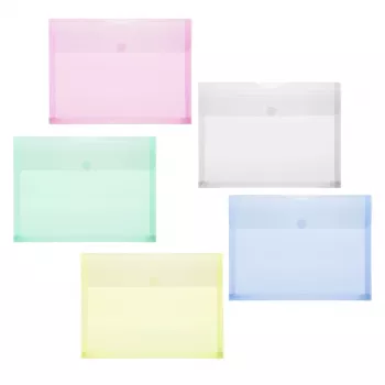 FolderSys funda de documentos 40105-94 DIN A4 colores surtidos 10 uds./pack
