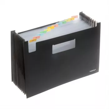 FolderSys archivador de expansión 12 compartimentos negro