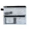 FolderSys bolsa con cremallera A5 transparente pack de 10