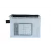 FolderSys A6 bolsa con cremallera transparente PVC