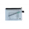 FolderSys A6 bolsa con cremallera transparente PVC