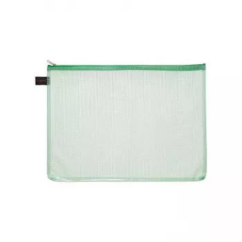 FolderSys 10 bolsas con cremallera A4 transparente