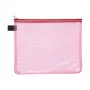FolderSys 10 bolsas para documentos A5 con cremallera - PVC transparente
