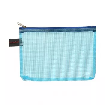 FolderSys 10 bolsas con cremallera A6 transparente