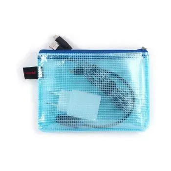 FolderSys 10 bolsas con cremallera A6 transparente