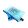 FolderSys 10 bolsas con cremallera A6 transparente