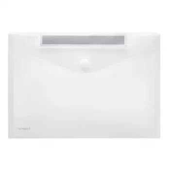 FolderSys funda índice 40161-04 DIN A4 apaisado transparente 10 uds./pack