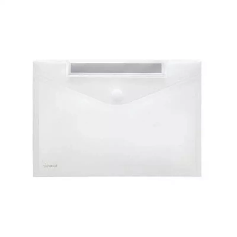 FolderSys funda índice 40161-04 DIN A4 apaisado transparente 10 uds./pack
