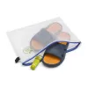 Foldersys Carpeta de documentos con cremallera A4 PVC transparente