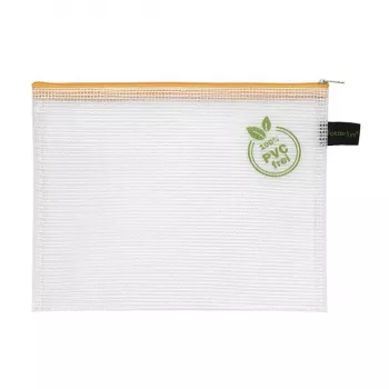 FolderSys Bolsa con cremallera A5 transparente