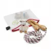 FolderSys Bolsa con cremallera B6 transparente