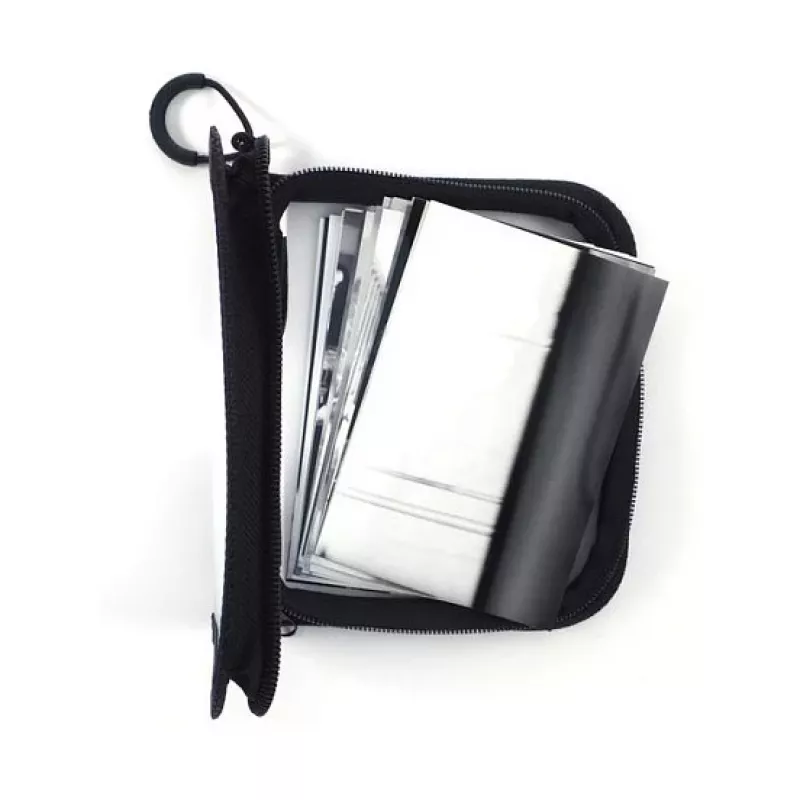 FolderSys bolsa con cremallera Mini A6 transparente