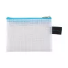 Foldersys Bolsa con cremallera A7 transparente