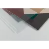 FolderSys Funda de doble vista A5 horizontal con cierre de velcro incolora mate