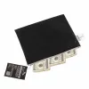 FolderSys Bolsa con cremallera A5 negra opaca de PP no tejido 190 x 255 mm