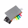 FolderSys bolsa con cremallera A6 gris opaca PP no tejido 125 x 180 mm
