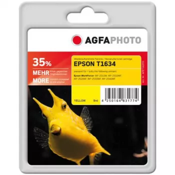 AGFAPHOTO APET163YD Cartucho de tinta remanufacturado amarillo 9 ml para Canon