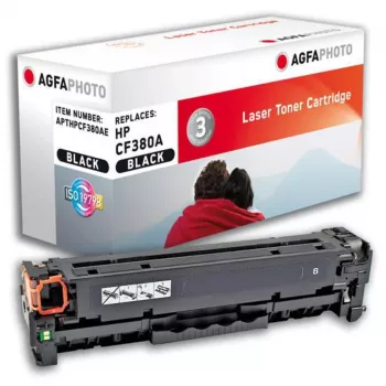 AGFAPHOTO Cartucho de tóner compatible negro - Sustituye a HP 312A / CF380A