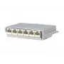 METZ CONNECT BTR E-DAT C6 6x8 AP Panel de parcheo distribuidor - CAT 6 - STP - gris - 1U - 19 pulgadas