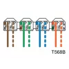 METZ CONNECT BTR E-DAT C6 6x8 AP Panel de parcheo distribuidor - CAT 6 - STP - gris - 1U - 19 pulgadas