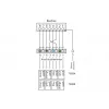METZ CONNECT BTR E-DAT C6 6x8 AP Panel de parcheo distribuidor - CAT 6 - STP - gris - 1U - 19 pulgadas
